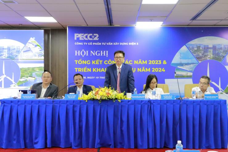 PECC2 TỔNG KẾT CÔNG TÁC NĂM 2023: TẠO ĐÀ BỨT PHÁ GIAI ĐOẠN MỚI