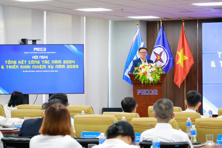 PECC2 TỔNG KẾT CÔNG TÁC NĂM 2024 VÀ TRIỂN KHAI NHIỆM VỤ NĂM 2025