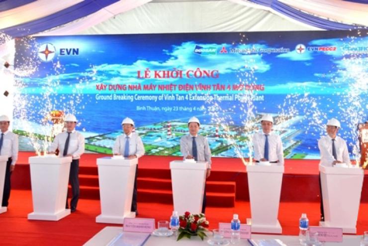 The Ground Breaking Ceremony of Vinh Tan 4 Extension Thermal Power Plant